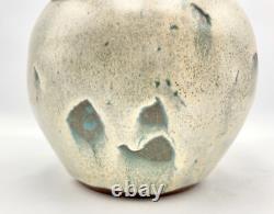 Vintage Abstract Studio Pottery Vase Sculpture Signed Vance Modernist Brutalist
