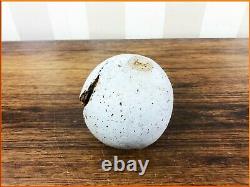 Vintage Alan Wallwork Studio Pottery Hatching Egg Stoneware Porcelain Signed