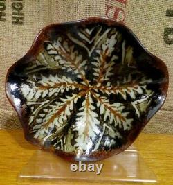 Vintage Alan Ward Studio Pottery Centrepiece Tazzo. Derbyshire Art Pottery