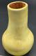 Vintage Aletha Soule Yellow Pottery Vase Signed Soule Studio 2000
