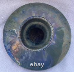 Vintage Alphonse Cytère Iridescent Sandstone Vase from the Rambervillers Studio