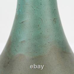 Vintage American Studio Arts & Crafts Art Pottery Vase Signed HTP or THP PT