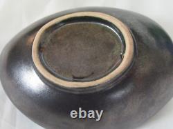 Vintage American Studio Pottery Vases and a Small Dish