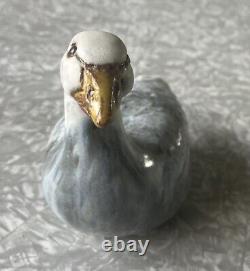 Vintage Andersen Design Art Studio Pottery Bird Snow Goose Clay Ceramic