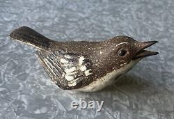 Vintage Andersen Design Art Studio Pottery Bird Warbler Clay Ceramic