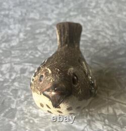 Vintage Andersen Design Art Studio Pottery Bird Warbler Clay Ceramic