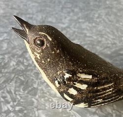 Vintage Andersen Design Art Studio Pottery Bird Warbler Clay Ceramic