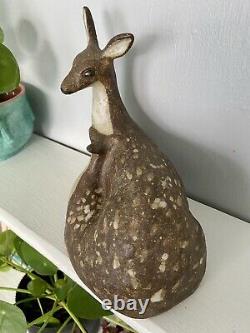 Vintage Andersen Design Studio Maine Pottery Deer Doe Fawn Figurine 7.5