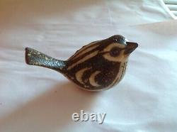 Vintage Andersen Design Studio Red Clay Pottery Wren Bird Figurine