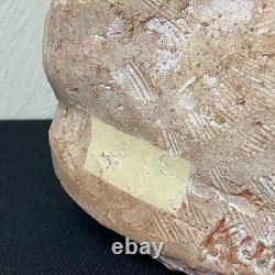 Vintage Art Deco Modernist Studio Pottery Bust Woman Signed Stylized Figure