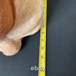 Vintage Art Deco Modernist Studio Pottery Bust Woman Signed Stylized Figure