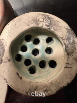 Vintage Art Pottery Flower Frogs Lot of 3 2 Van Briggle + Mission Arts & Craft