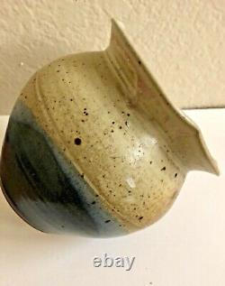 Vintage Art Pottery Southwest Hand thrown Earth tone Signed