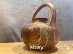 Vintage Art Pottery Teapot Signed Studio Mark Lidded Clay Water Coffee Stoneware