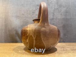 Vintage Art Pottery Teapot Signed Studio Mark Lidded Clay Water Coffee Stoneware
