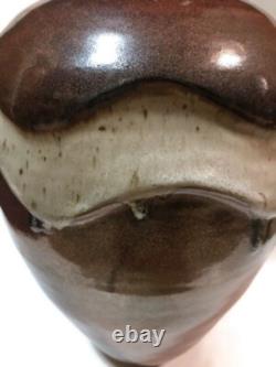 Vintage Art Studio Pottery Vase Signed Martin