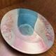 Vintage Art Tony Evans RAKU Studio Pottery 7.5 Bowl Signed and Numbered #283