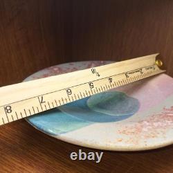 Vintage Art Tony Evans RAKU Studio Pottery 7.5 Bowl Signed and Numbered #283