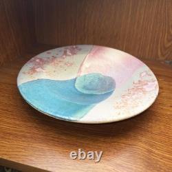 Vintage Art Tony Evans RAKU Studio Pottery 7.5 Bowl Signed and Numbered #283