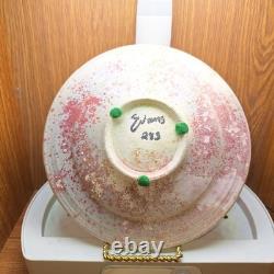 Vintage Art Tony Evans RAKU Studio Pottery 7.5 Bowl Signed and Numbered #283