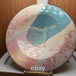 Vintage Art Tony Evans RAKU Studio Pottery 7.5 Bowl Signed and Numbered #283