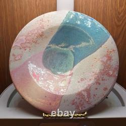 Vintage Art Tony Evans RAKU Studio Pottery 7.5 Bowl Signed and Numbered #283