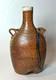 Vintage Artist Marked Japanese Style Salt Fired Pottery Bud Vase Bottle