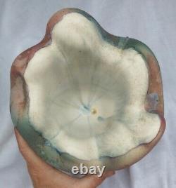 Vintage Artist Signed Tony Evans Raku Studio Art Pottery Vase