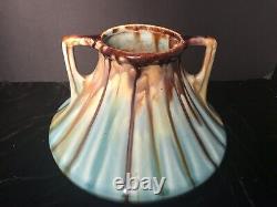 Vintage Arts & Crafts Thulin Belgium Studio Art Pottery Vase