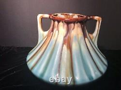 Vintage Arts & Crafts Thulin Belgium Studio Art Pottery Vase