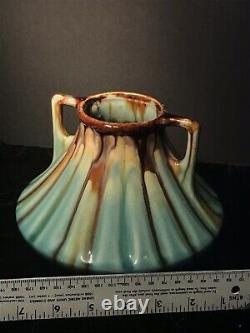 Vintage Arts & Crafts Thulin Belgium Studio Art Pottery Vase