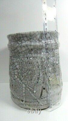 Vintage Australian Pottery Col Levy Studio Ceramics Pot Canister Vase