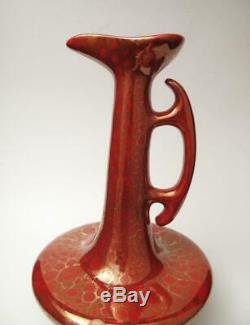 Vintage Australian Studio Pottery Jug Ewer Vase Ellis MID Century