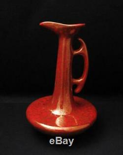 Vintage Australian Studio Pottery Jug Ewer Vase Ellis MID Century