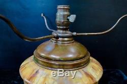 Vintage Authentic Tiffany Studios Pottery Lamp Base