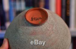 Vintage Beatrice Wood Studio Clay body beato bowl