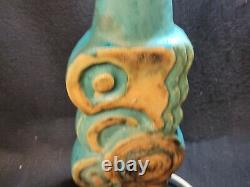 Vintage Bernard Rooke studio pottery lamp base signed