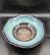 Vintage Bill Campbell Studio Art Pottery 11.5 Octagonal Centerpiece Bowl Signed