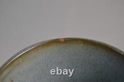 Vintage Blue Mountain Studio Pottery Vase Hand Painted Glazed LARGE 14 MCM Deco