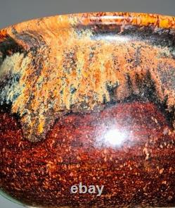 Vintage Boho Studio Pottery Stoneware Bowl 3x5.5