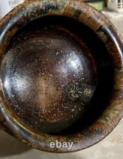 Vintage Boho Studio Pottery Stoneware Bowl 3x5.5
