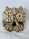 Vintage Bruce Anderson Brutalist Studio Pottery Owl Candle Holder Signed