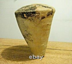 Vintage Brutalist Minimalist Gravity Defying Vintage Studio Pottery Vase