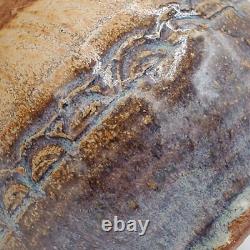 Vintage CURTIS'81 Art Pottery Stoneware Vase Signed