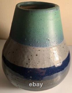 Vintage Carl Harry Stahlane Ceramic Vase Sweden Mid Century Modern Art Pottery