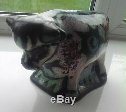 Vintage Celtic Newlyn Pottery Bull