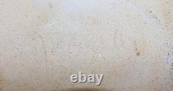 Vintage Ceramic Abstract Plate Signed Studio Pottery Green Stoneware
