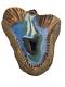 Vintage Ceramic Glazed Studio Pottery Pin Flower Frog Flower Arrangement