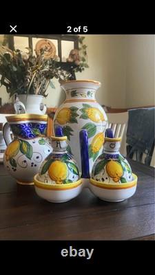 Vintage Ceramic Italian Pottery Vase