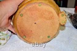 Vintage Ceramics Sleep Cat Art Studio Pottery Cat Sculpture- Signed 7.5